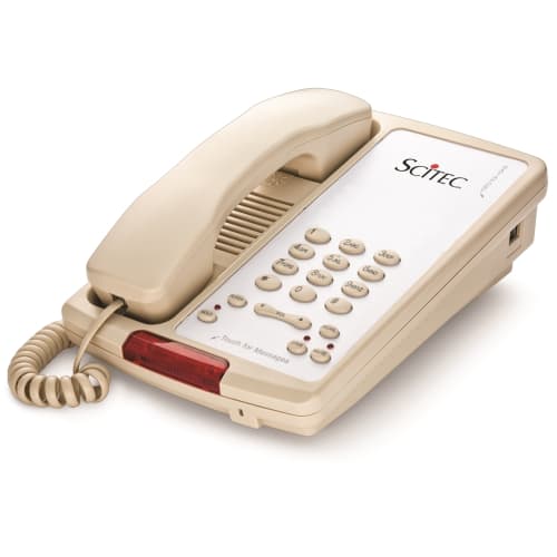 Aegis PS-08 Single-Line Telephone with Speakerphone, Ash